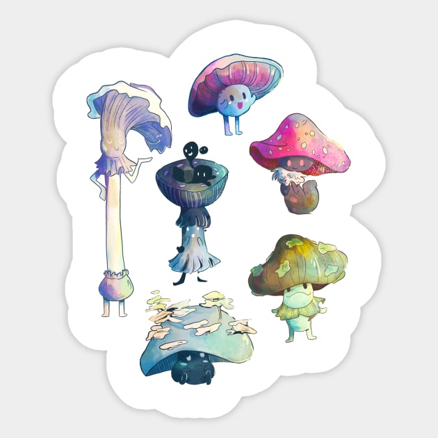 Morel Support Sticker by paintdust